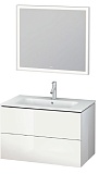 Мебель для ванной Duravit L-Cube 83 2 ящика белый