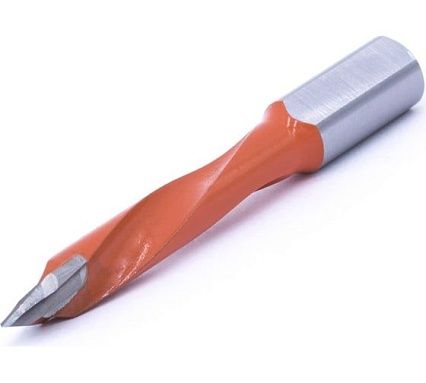 Сверло присадочное монолитное сквозное ZY-V110204L (8х70 мм; хв-к 10 мм; левое вращение) МНОГОФРЕЗ 6581