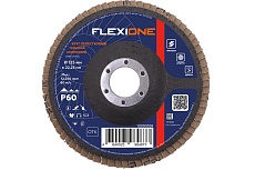 Круг лепестковый конический Flexione 125x22.2 мм, Р60 10000558