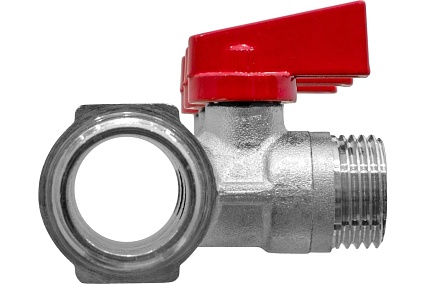 Коллектор с отсекающими кранами MPF 3 выхода х3/4" х1/2" наружная резьба ИС.071072