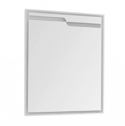 Зеркало Aquanet Модена 75 см белое