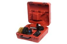 Пневматическая шлифовальная угловая машинка JTC 3600 об/мин, 90 PSI, в комплекте с зачистными дисками JTC-5642K