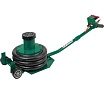 Домкрат подкатной пневматический Rockforce 3т RF-TRA1724(59250)
