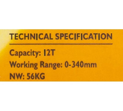 Пресс гидравлический настольный JCB 12т JCB-TY12001(60397)