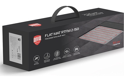 Нагревательный мат Royal Thermo Flat Mat RTFM 2-150-12 (комплект) НС-1599113