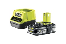 Набор Ryobi ONE+ RC18120-125 5133003359 аккумулятор (18 В; 2.5 А*ч; Li-Ion) и зарядное устройство RC18120