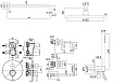 Душевой набор Paffoni Light KITLIG018NO006 черный матовый