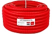 Гофрированная труба РОСТерм ПНД d32 мм., 100 м., красная Corpipe20r100