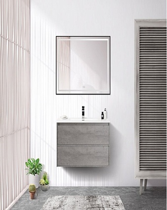 Мебель для ванной BelBagno Kraft 39-600 60 см Cemento Grigio