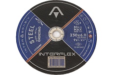 Обдирочный круг AO24NBF 230x6x22 мм, Т27, металл Interflex 4178236070