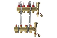Комплект коллекторов Danfoss FHF-4F set 4 контура 088U0724