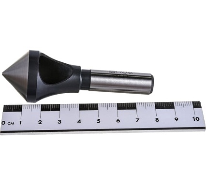 Зенкер со снятием стружки 15/20 (28х80 мм; хвостовик 12 мм; HSS) Bucovice Tools 742020