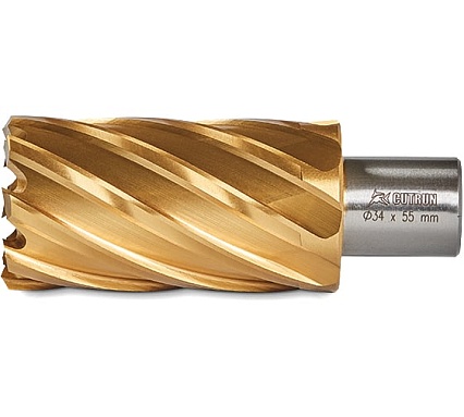 Сверло корончатое Cutrun 34x55 GOLD HWG55L-34