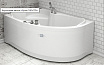 Акриловая ванна Ваннеса Ирма 160х105 L/R
