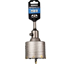 Коронка WorkMaster SDS plus по кирпичу 75 мм, в сборе 7770-101