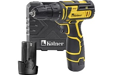 Аккумуляторная дрель-шуруповерт Kolner 12 Вольт 8020100313