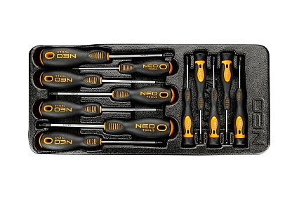 Набор отверток, 12 шт. PZ, TX Neo Tools 84-247