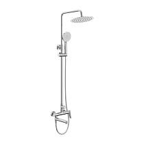 Душевая стойка BelBagno UNIQUE-VSCM-CRM хром