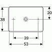 Раковина Geberit VariForm 55 см 500.779.01.2