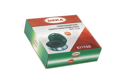 Проволока порошковая E71TGS (1 мм; 5 кг) Deka СТ000001765
