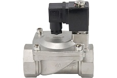 Электромагнитный клапан DN.ru VS2W-401E-PU-NC Ду40 Ру10 сталь, пилотный EPDM 220В AC D130-01502