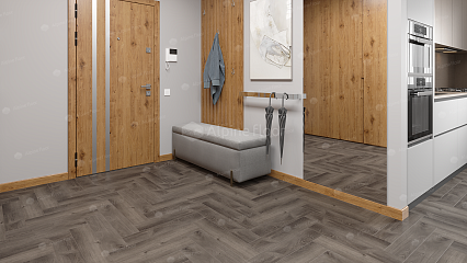 SPC ламинат Alpine Floor Parquet Light Дуб Мерга 600x125x4 мм, ECO 13-13B