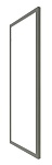 Боковая стенка Timo TSS-1000/13C-8 100x200 прозрачное, никель