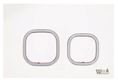 Комплект Weltwasser 10000011650 унитаз Hofbach 041 GL-WT + инсталляция + кнопка Amberg RD-WT