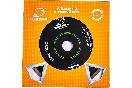 Диск алмазный сплошной по граниту LINE DISC (200х25.4 мм) TECH-NICK 41000377