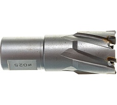 Сверло по металлу корончатое Weldon 19 мм HM (25х35х60 мм) D.BOR 477250102D