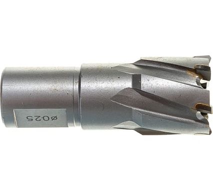 Сверло по металлу корончатое Weldon 19 мм HM (25х35х60 мм) D.BOR 477250102D