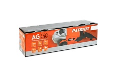 Углошлифовальная машина (УШМ) Patriot AG 150 тонкий корпус, пылезащищенная, диск 150 мм 110301155