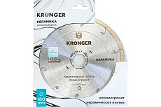 Диск алмазный по керамограниту (180x25.4 мм) Kronger K200180