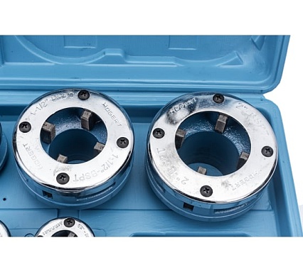 Набор клуппов для нарезания резьбы Hoegert Technik 1/2 - 2 HT1P636