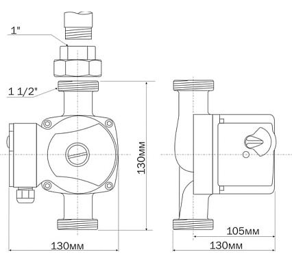 Насос AQUARIO AC 254-130 5254