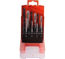 Набор машинных метчиков Bucovice Tools М3-М12, HSS 104001