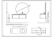 Мебель для ванной Black&White Universe U915.1400R 140 см, светло-серый, правая