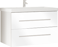 Тумба с раковиной Marka One Mix 70П белый