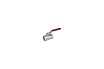 Шаровой кран Giacomini R250D 1/2, ВВ, ручка-рычаг красный, хромированный R250X003