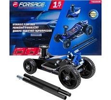 Домкрат подкатной гидравлический Forsage 1,5т (h min 155мм, h max 525мм) F-T830008(58842)