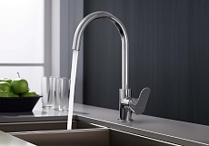 Смеситель для кухни Aquatek Оберон AQ1282CR хром
