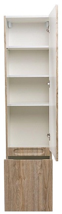 Шкаф пенал Art&Max Techno 40 см правый, дуб мелфорд натуральный AM-Techno-1600-AC-SO-LW623-R