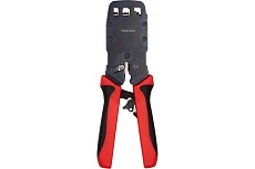 Инструмент обжимной с храповым механизмом Hyperline HT-3008AR 487746