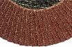 Диск наждачный лепестковый для УШМ (125х22,2 мм; Р40) FIT IT 39552
