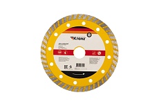Диск алмазный отрезной Турбо (150x22.2x2.4x10 мм) Kranz KR-90-0122