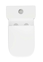 Унитаз-компакт Aquatek Optima Square AQ4411-00 безободковый, с микролифтом