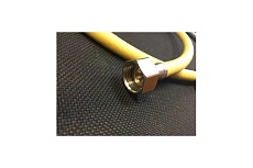 Шланг для газовых приборов ELKA 1/2&quot; х 0,5 м, в/в, ПВХ, желтый ИС.100494