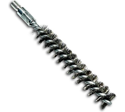 Щетка ерш Lessmann Д14x80x115мм М6, ROF 0,15мм 500514