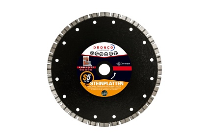 Диск алмазный S5 Turbo Evo (230х2.5x22.23 мм) DRONCO 4235441100