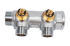 Регулирующий коллектор STOUT 3/4, 2 отвода 1/2 SMB-6850-341202 RG008UJDIOIJ29